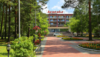 Аквапарк в санатории Леневка